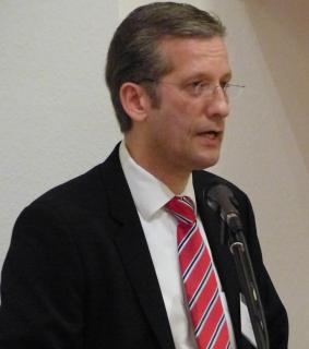 Superintendent Thomas Brödenfeld bei seinem Bericht